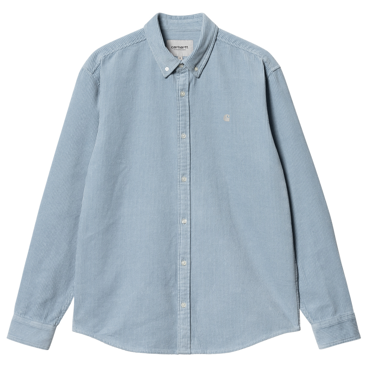 Carhartt WIP Longsleeve Madison Cord Shirt Dusty Ice/Wax Carhartt WIP Longsleeve Madison Cord Shirt Dusty Ice/Wax