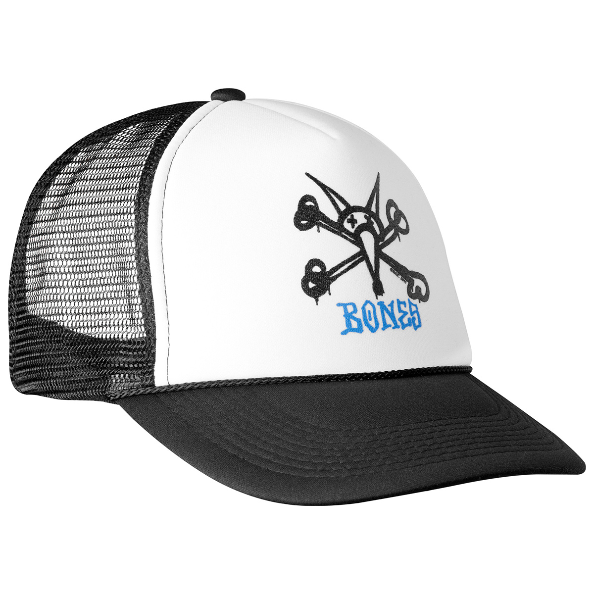 Powell Peralta Rat Bones Trucker Hat Black Powell Peralta Rat Bones Trucker Hat Black