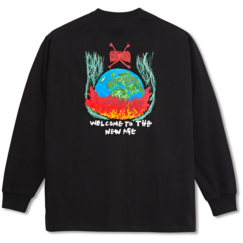 Polar Welcome To The New Age Longsleeve T-Shirt Black
