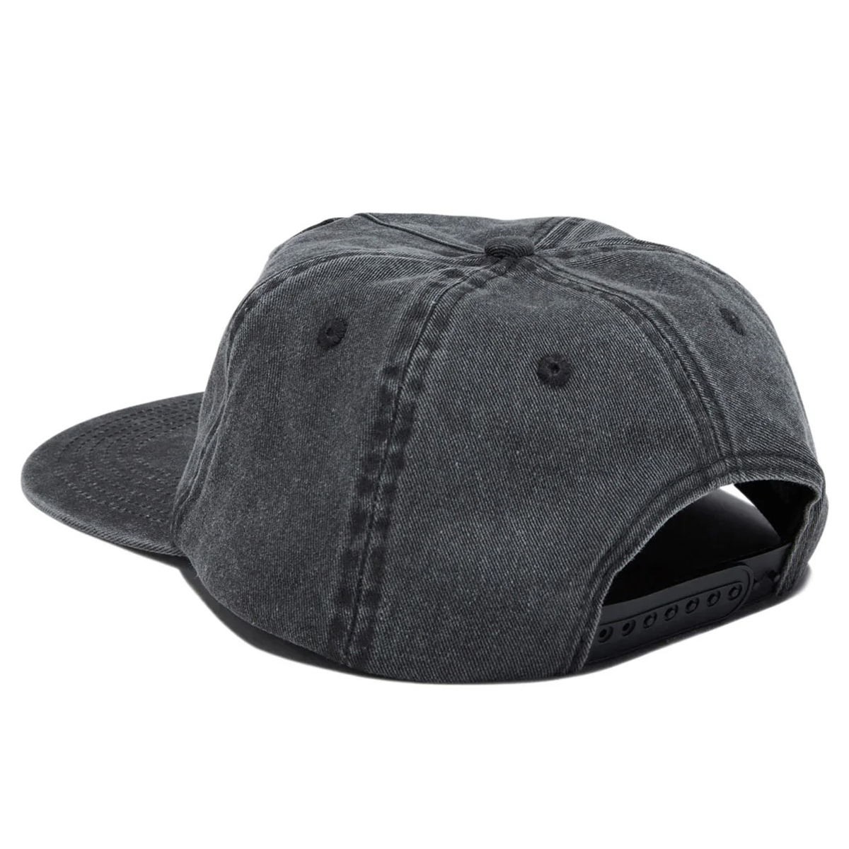 Fucking Awesome FU Patch Snapback Cap Black Washed