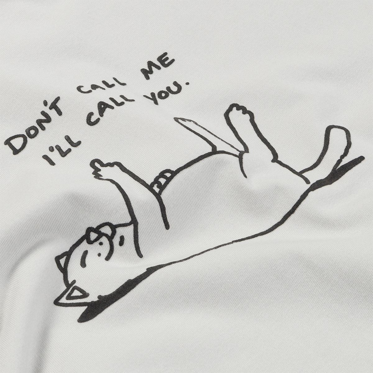 RipnDip Dont Call Me T-Shirt Grey RipnDip Dont Call Me T-Shirt Grey