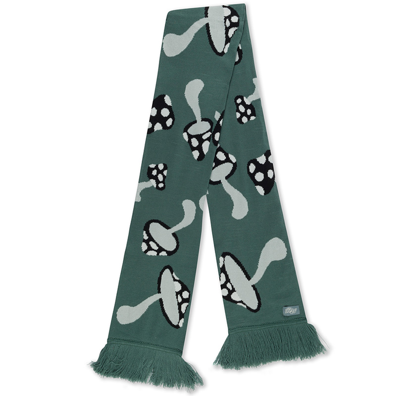 RIPNDIP Euphoria Knit Scarf Alpine Green RIPNDIP Euphoria Knit Scarf Alpine Green