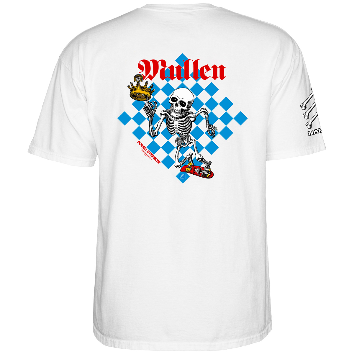 Powell Peralta Bones Brigade Rodney Mullen T-shirt White