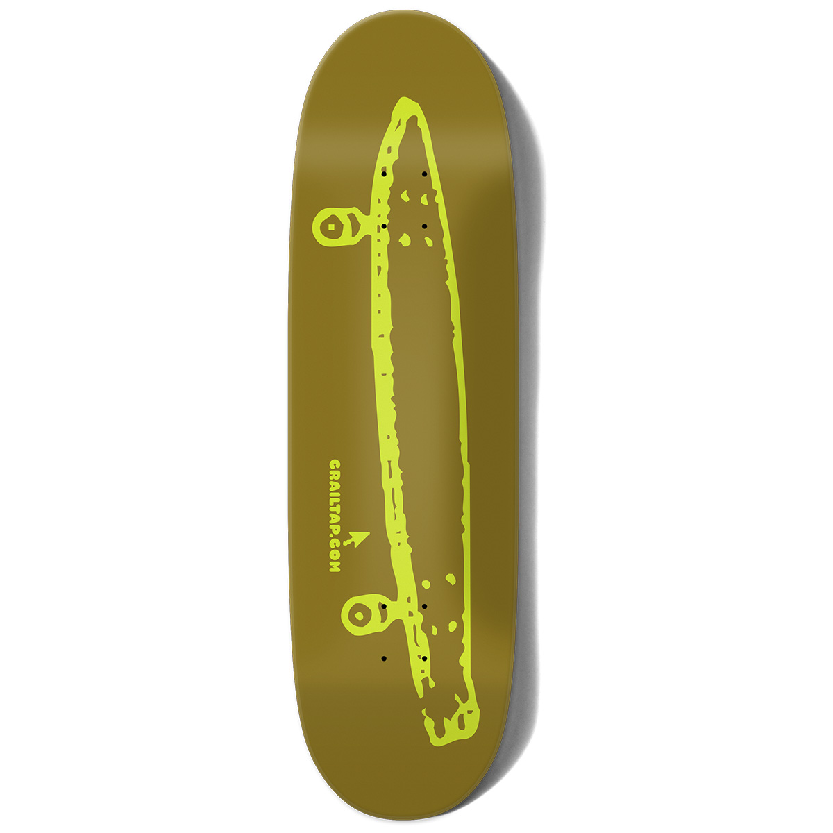 Crailtap Phawt Burnt Neon Skateboard Deck Shape G041 9.125