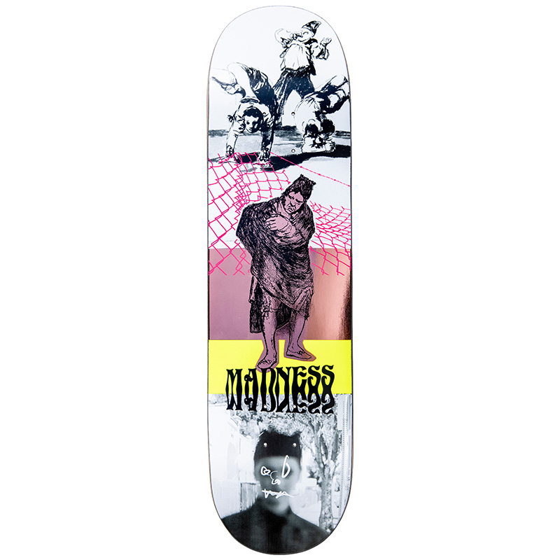 Madness Trey Madhoues Super Sap R7 Skateboard Deck Wood 8.25
