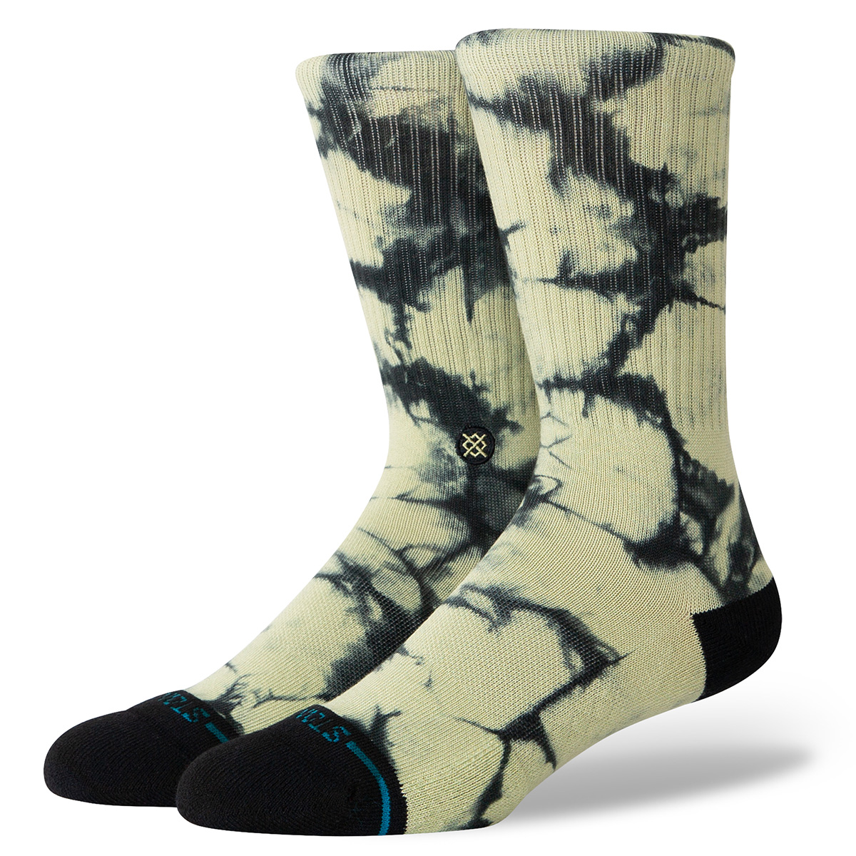 Stance Well Worn Socks Green/Black Stance Well Worn Socks Green/Black