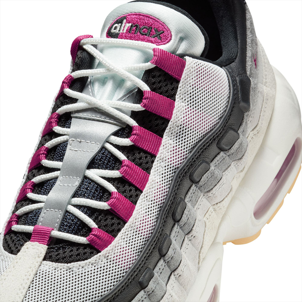 Nike SB x Air Max 95 Summit White/Cactus Flower-Photon Dust-Cool Grey-Black-Gum Yellow