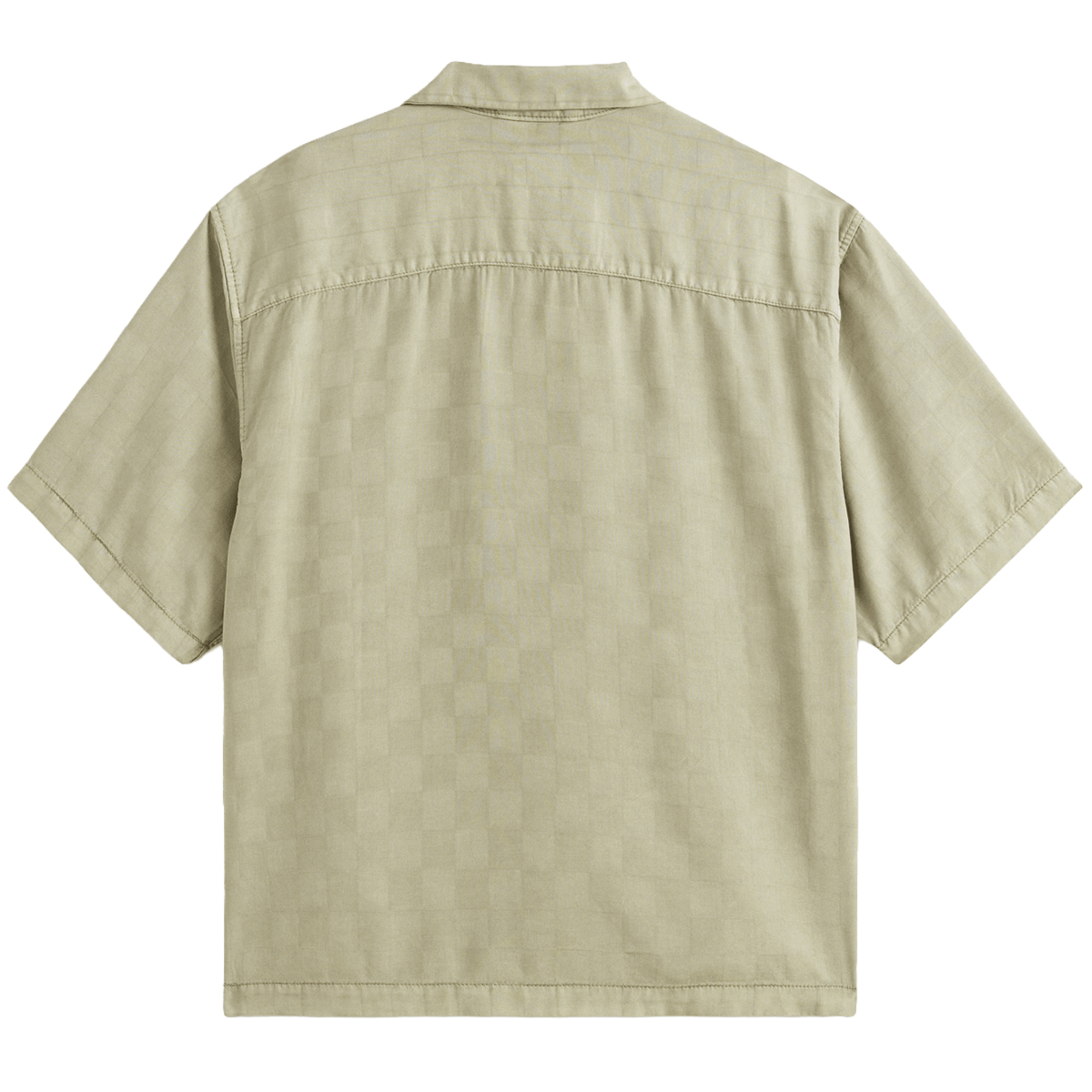 Vans Van Doren Tencel Check Camp Shirt Soft Sage