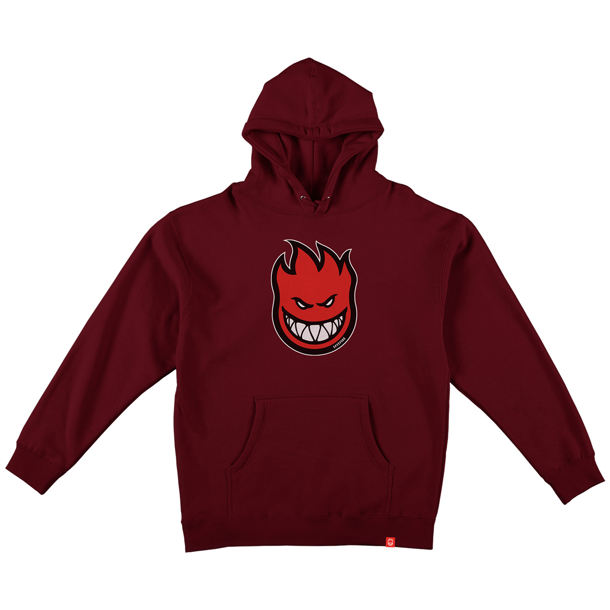 Spitfire Youth Hooded Sweater Bighead Fill Maroon