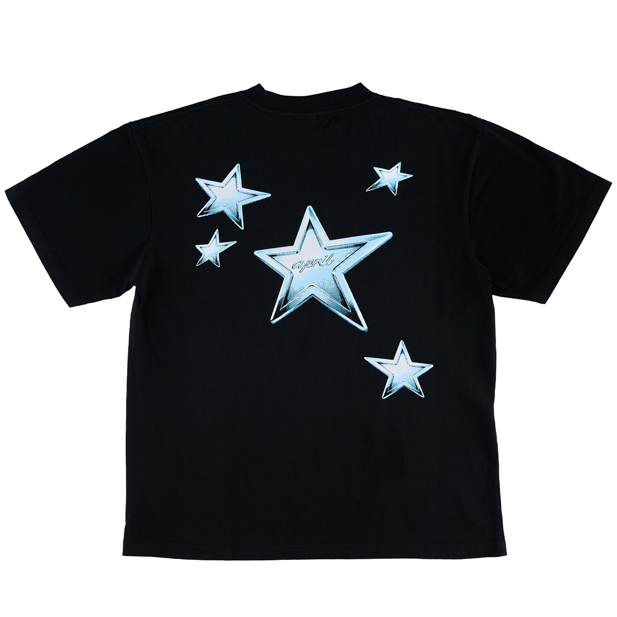 April Stars T-shirt Black