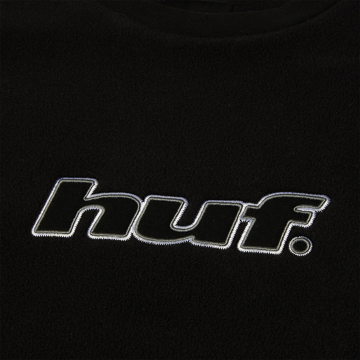 HUF H Dot Polar Fleece Sweater Black