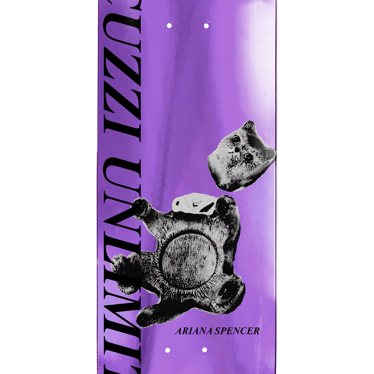 Jacuzzi Ariana Spencer Broken Cat Skateboard Deck 8.25