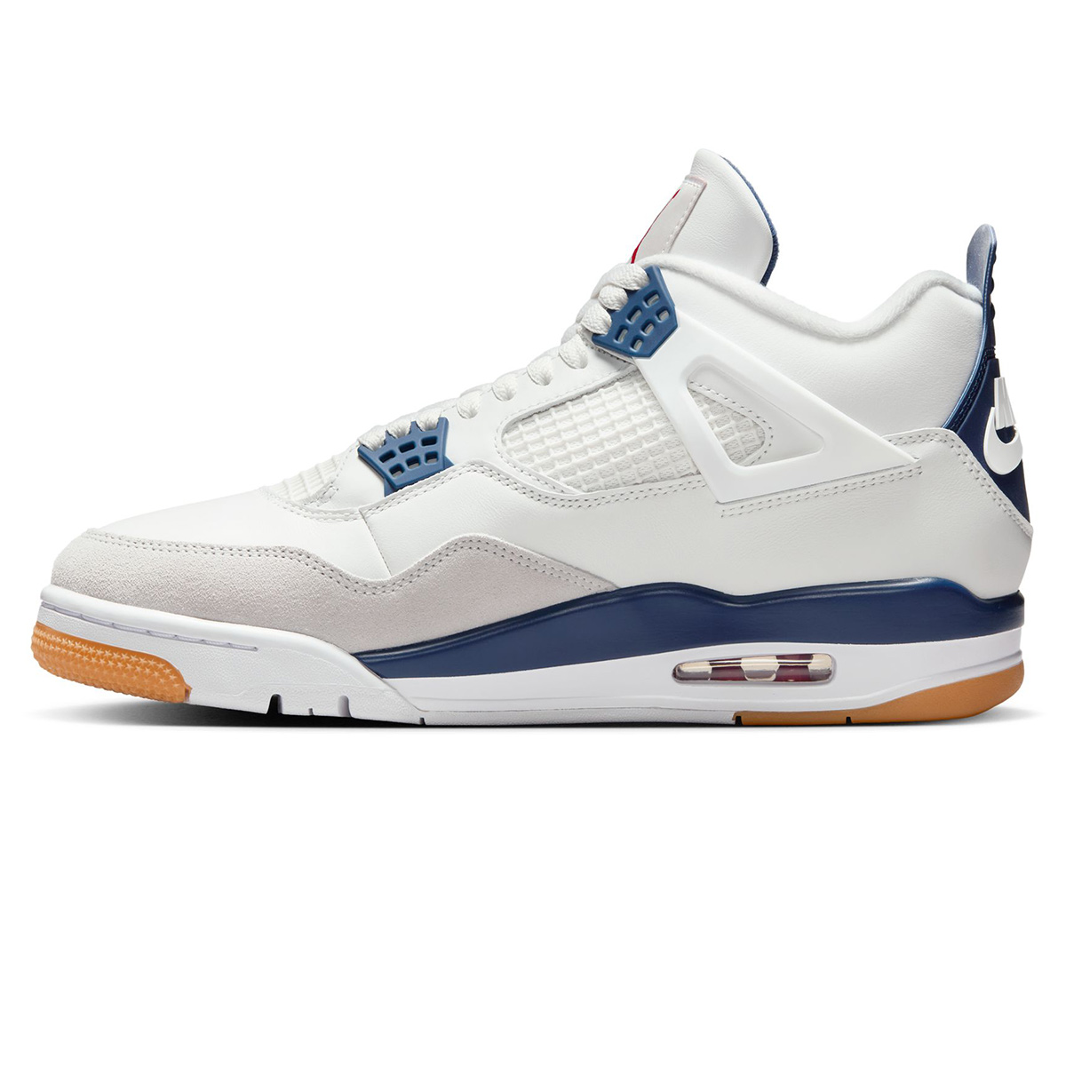 Nike SB x Air Jordan 4 Summit White/White-Navy-Neutral Grey Nike SB x Air Jordan 4 Summit White/White-Navy-Neutral Grey