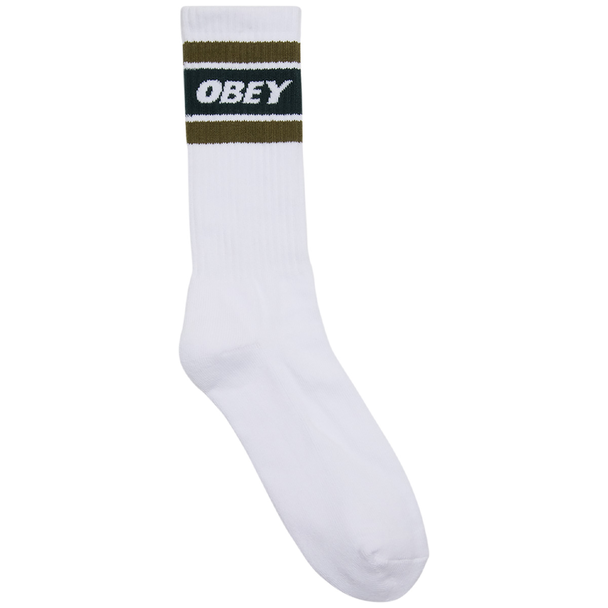 Obey Cooper II Socks White/Rosin White/Rosin