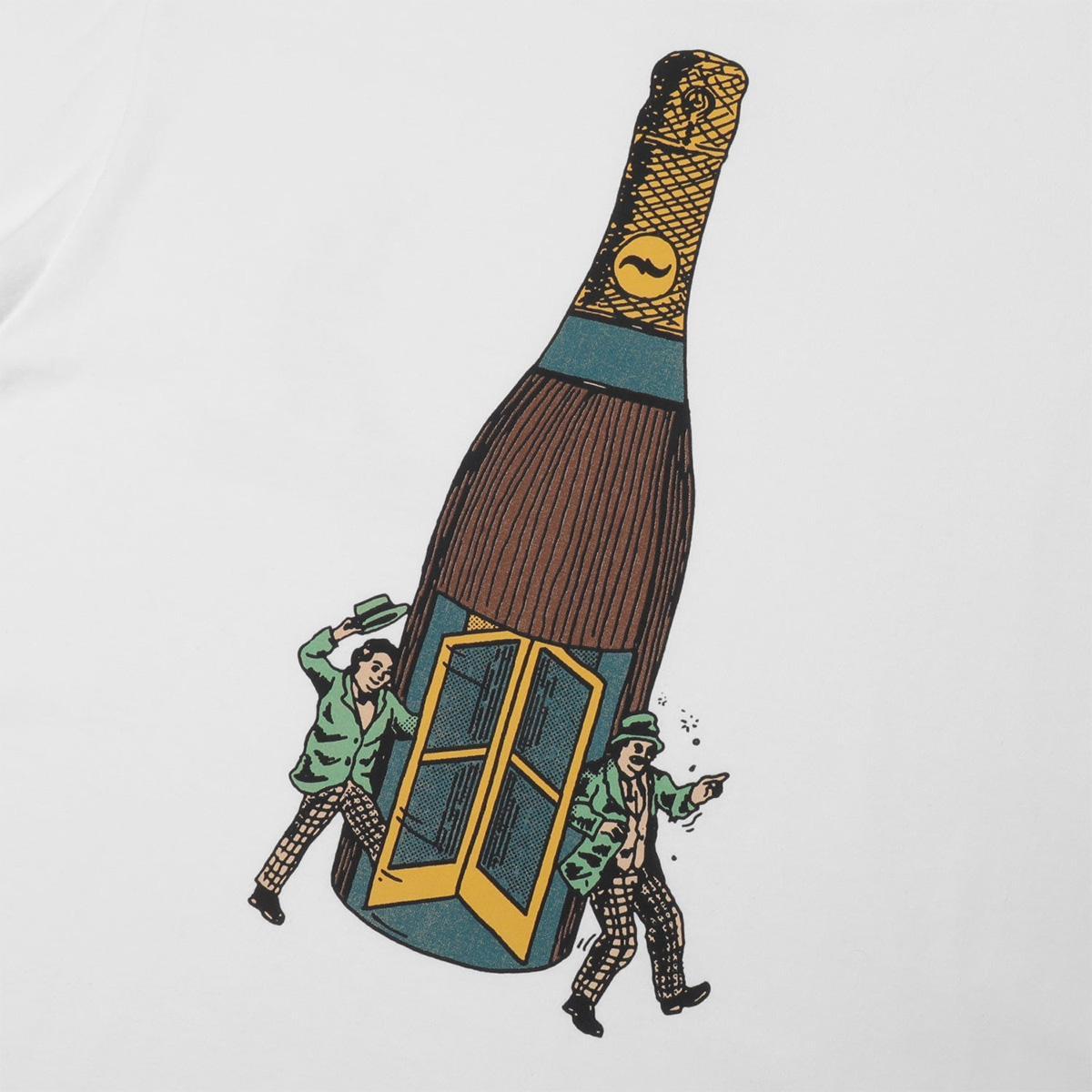 Pass Port Wine Em' T-Shirt White Pass Port Wine Em' T-Shirt White