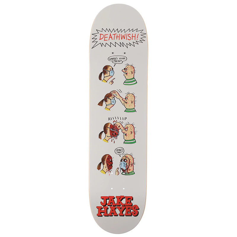 Deathwish Jake Hayes Quarantine Skateboard Deck 8.0 Deathwish Jake Hayes Quarantine Skateboard Deck 8.0