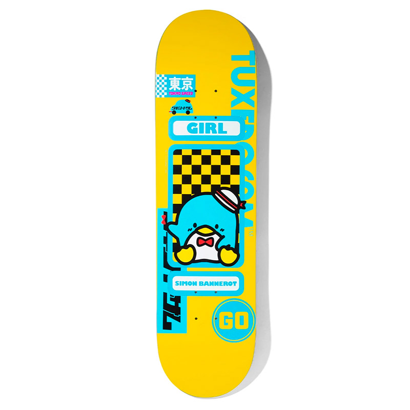 Girl Bannerot Sanrio Tokyo Speed Skateboard Deck 8.25
