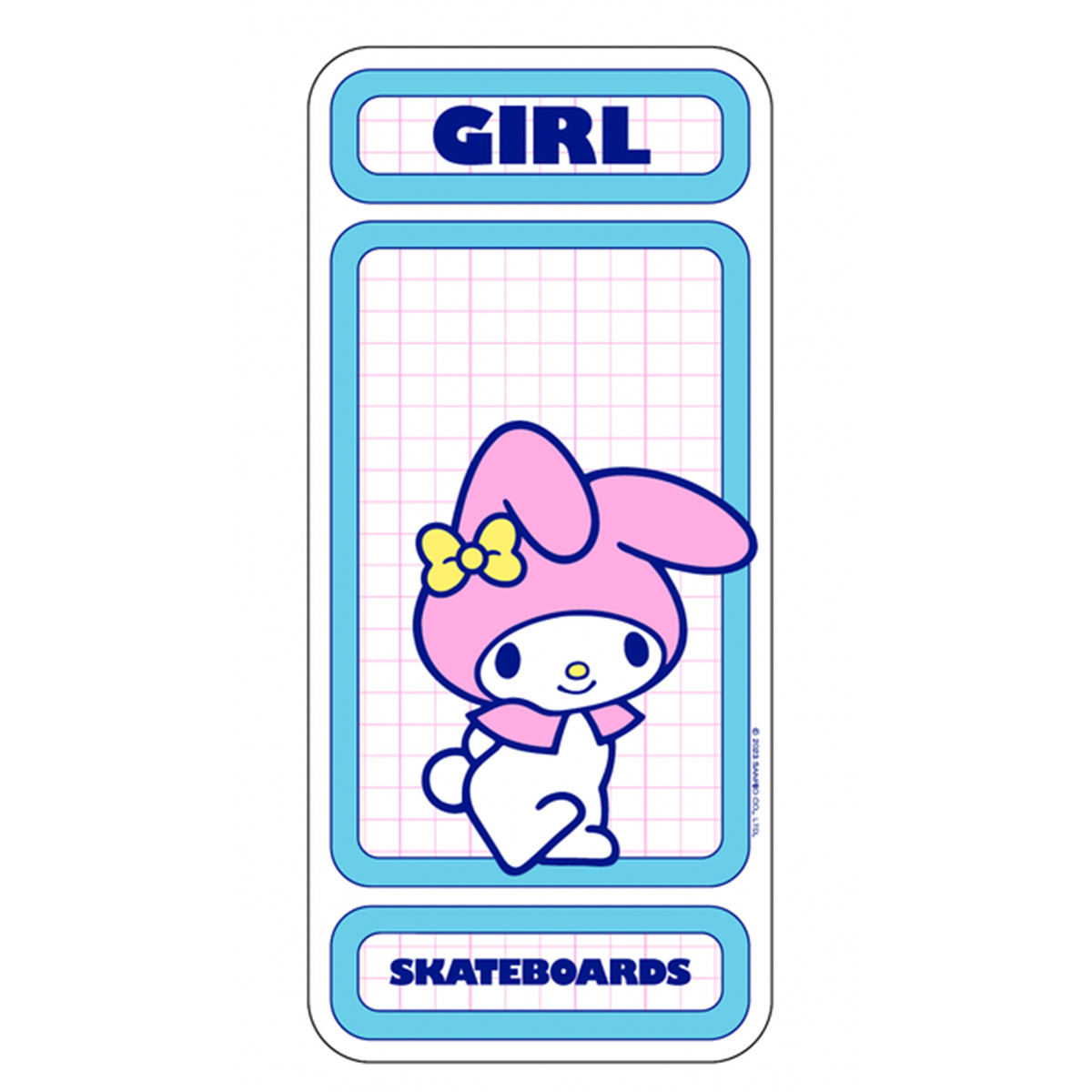 Girl Hello Kitty & Friends Rainbow Decal 3 Pack