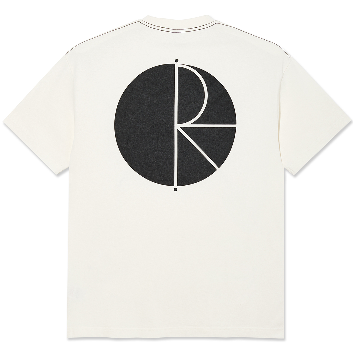 Polar Contrast Fill Logo T-shirt Ivory/Black