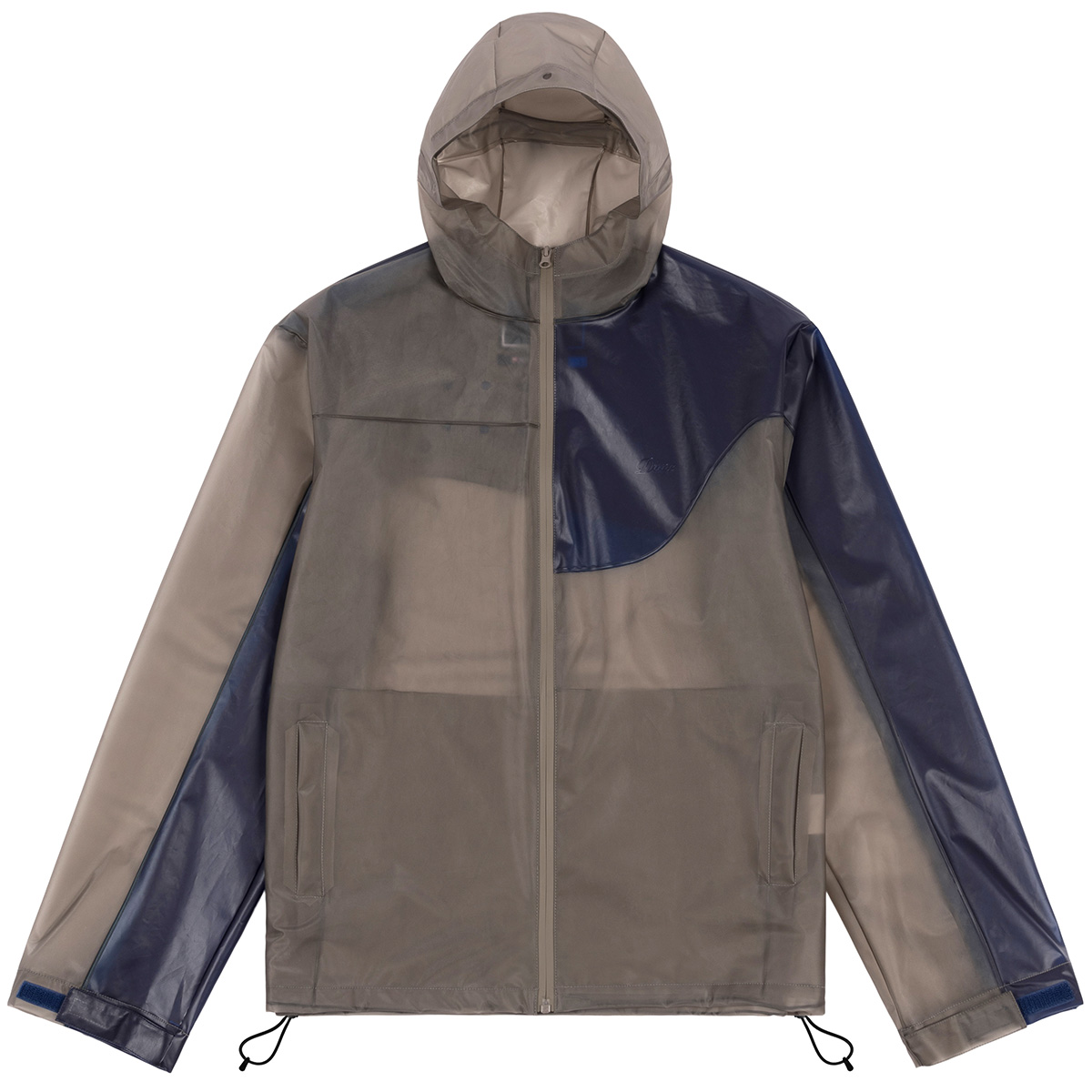 Dime Translucent Tech Jacket Charcoal Dime Translucent Tech Jacket Charcoal