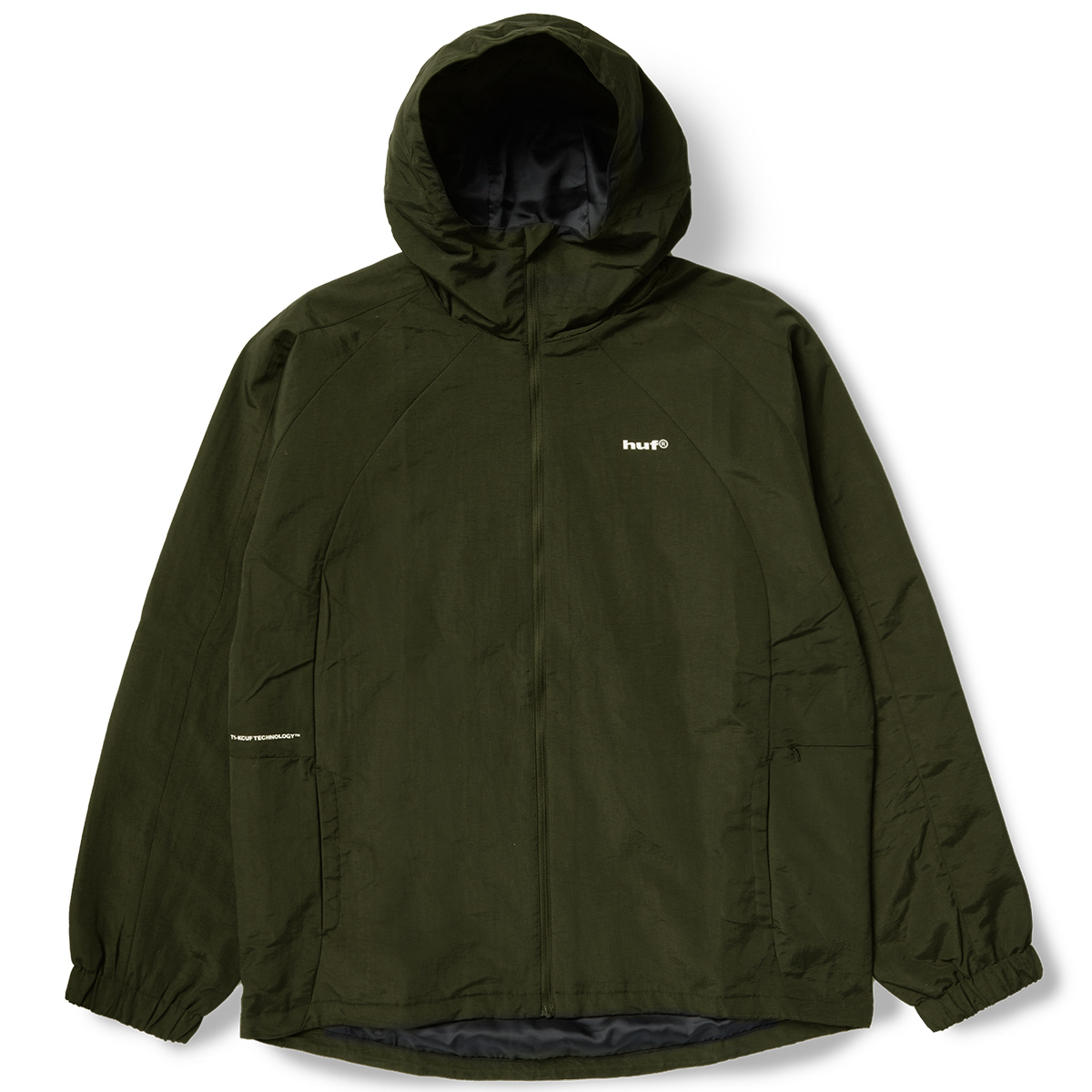HUF Set Shell Jacket Hunter Green