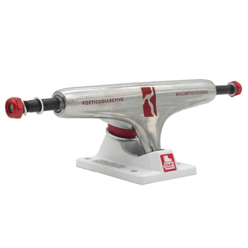 Film Poetic Truck Silver/White/Red 5.5 - 8.25"