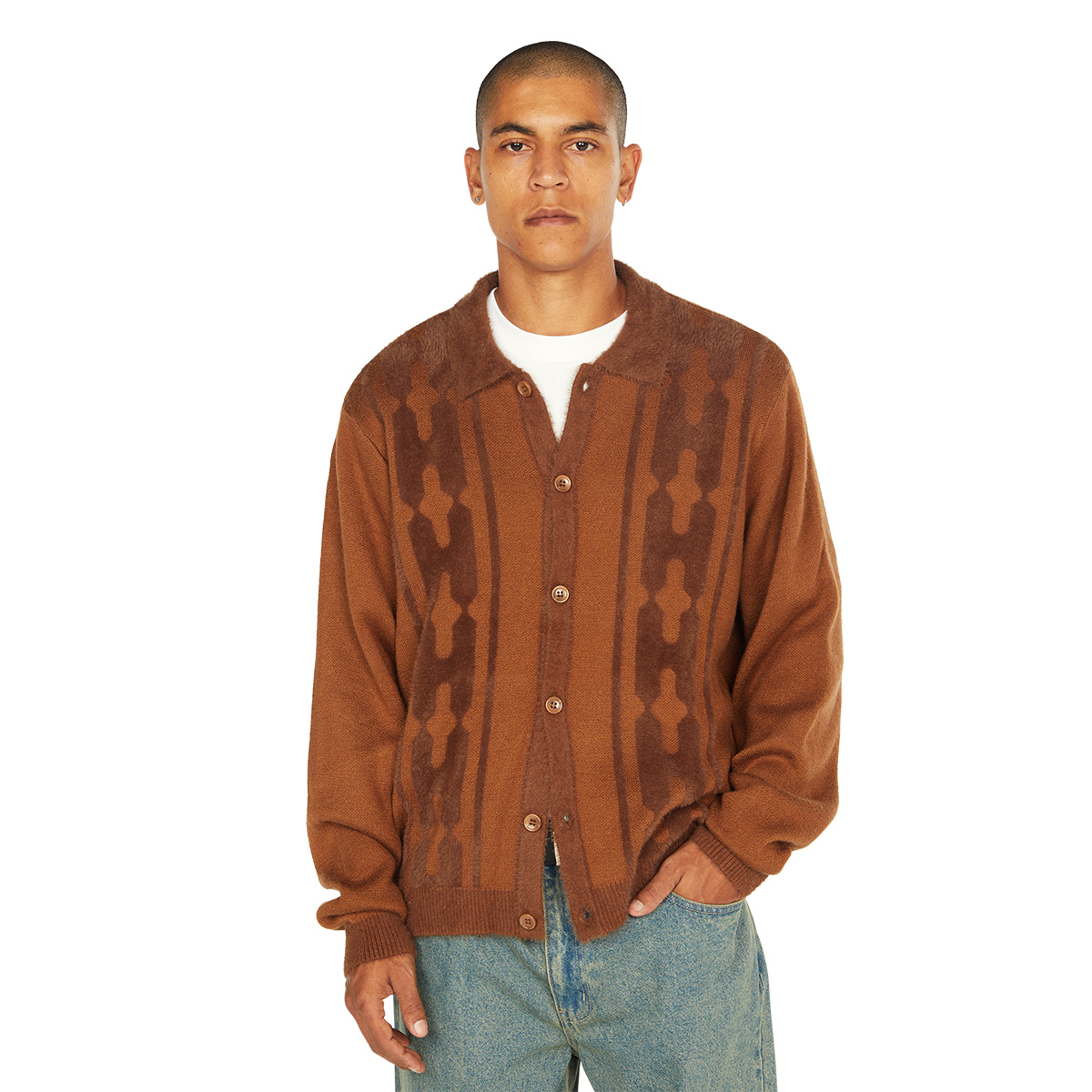 HUF Patterson Sweater Sierra HUF Patterson Sweater Sierra