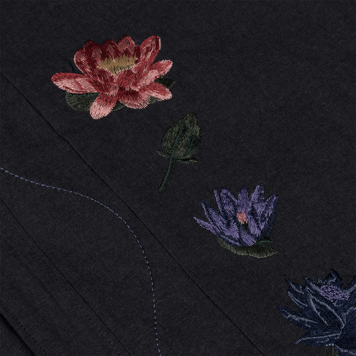 Dime Lotus Button Up Shirt Vintage Black Dime Lotus Button Up Shirt Vintage Black