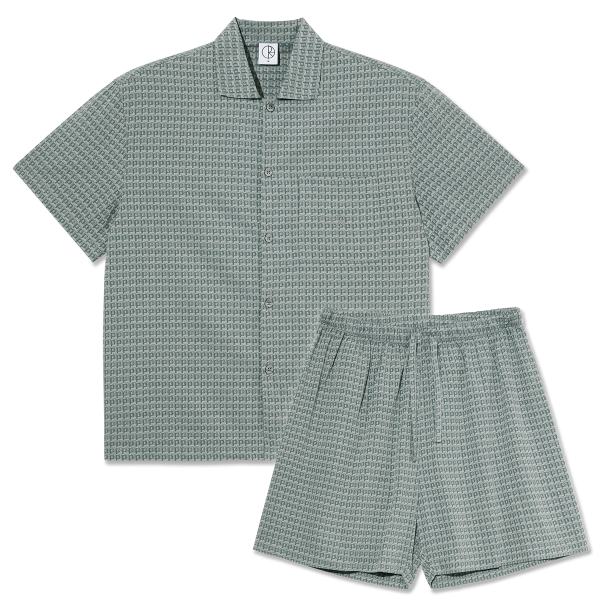 Polar Summer Pyjamas Grey Green