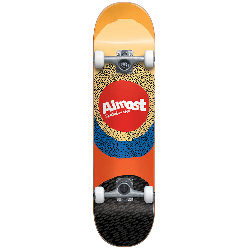 Almost Radiate First Push Complete Skateboard Yellow 7.5