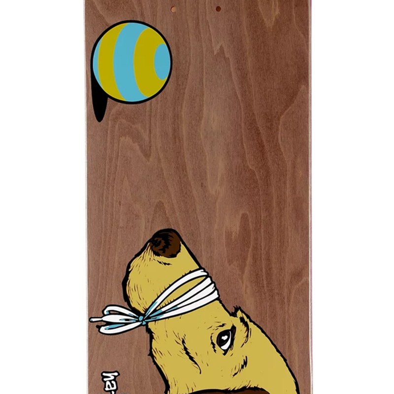 101 Natas Dog Heat Transfer Skateboard Deck Brown 8.25 101 Natas Dog Heat Transfer Skateboard Deck Brown 8.25