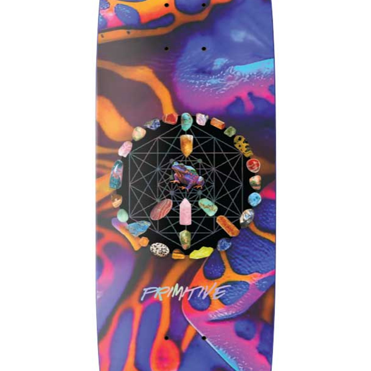 Primitive Energy Egg Skateboard Deck 9.125