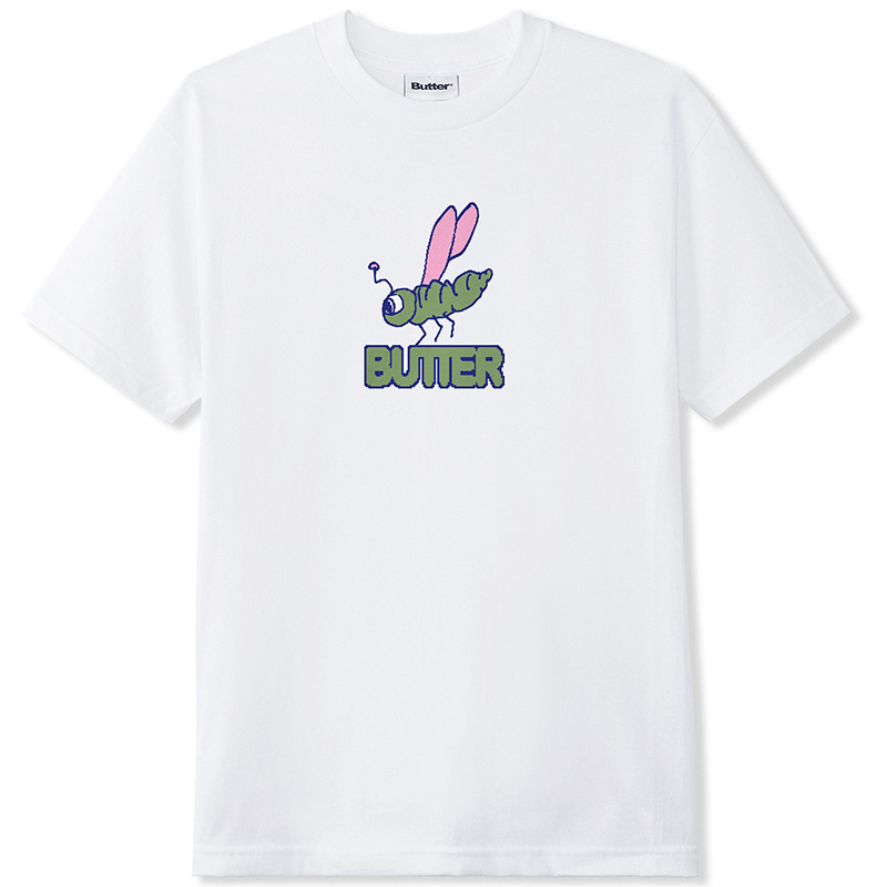 Butter Goods Dragonfly T-Shirt White