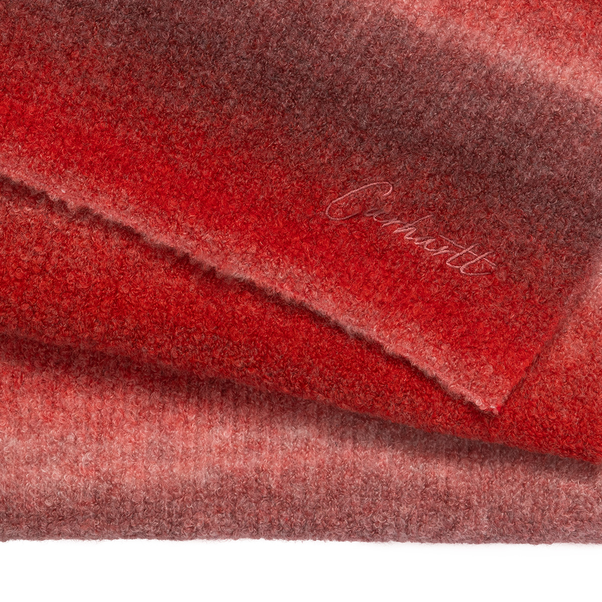 Carhartt WIP Tony Scarf Tony Stripe Jacquard Palisander/Glassy Pink