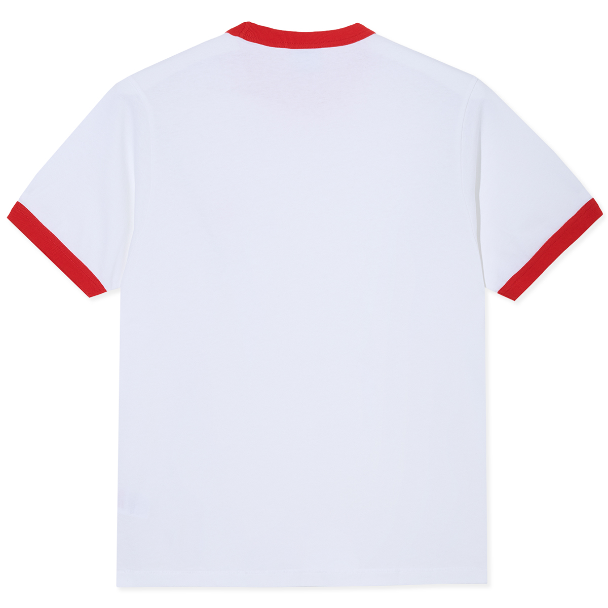 Polar Ringer T-shirt White/Red