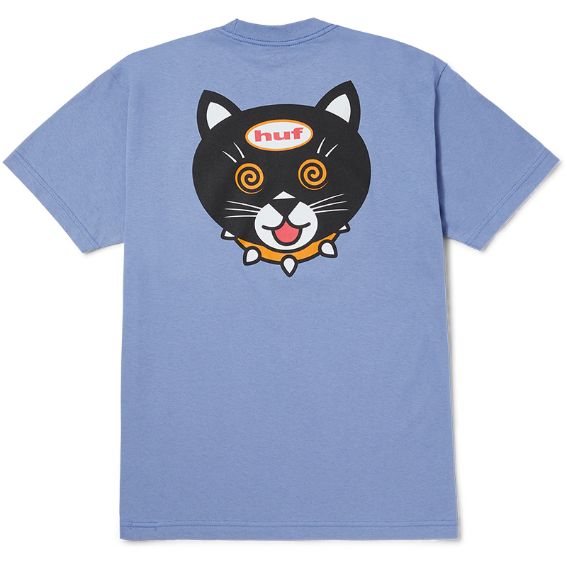 HUF Hypno Cat T-Shirt Vintage Violet