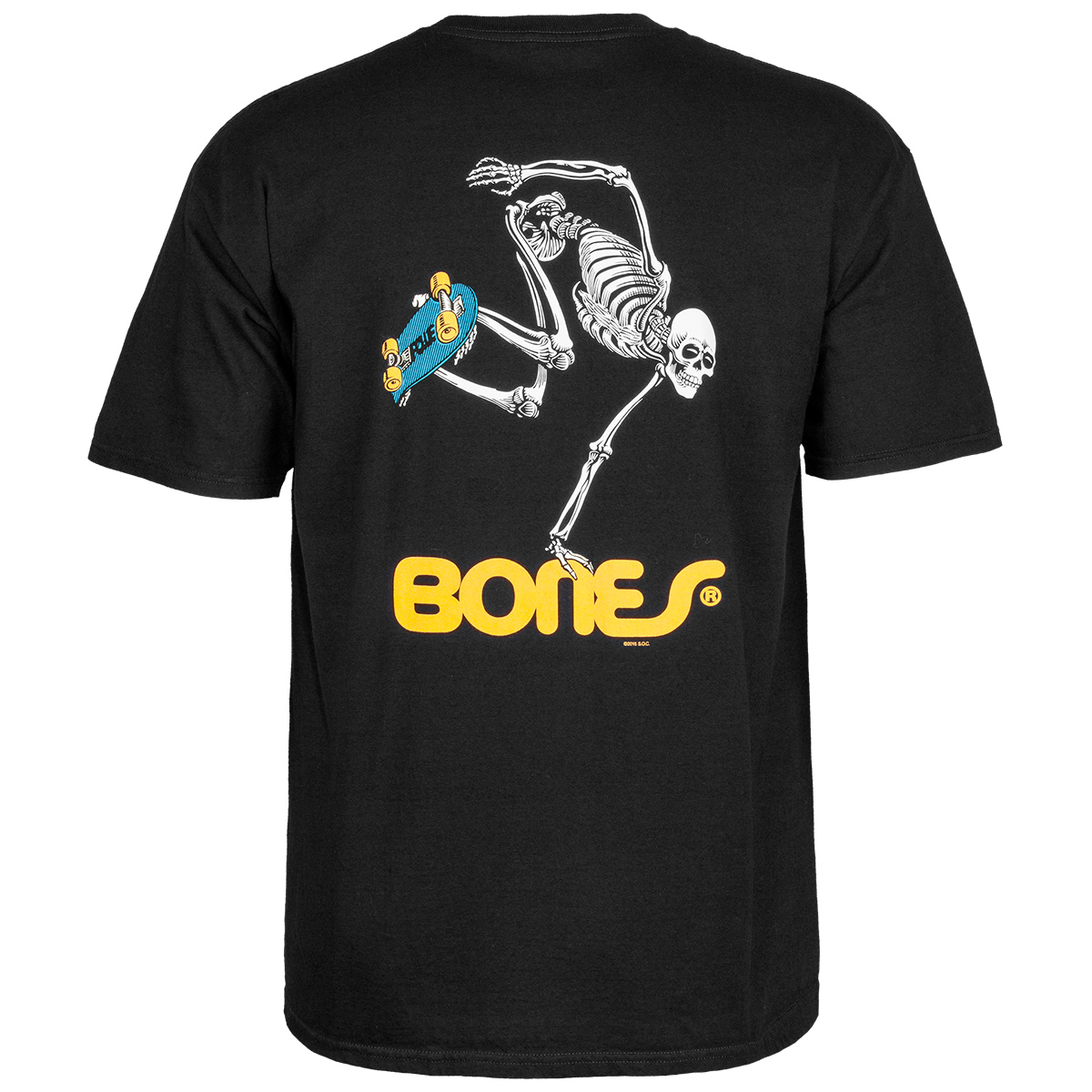 Powell Peralta Skateboard Skeleton T-shirt Black