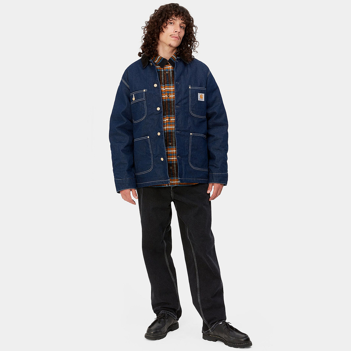 Carhartt WIP Simple Pant Black Stone Washed Carhartt WIP Simple Pant Black Stone Washed