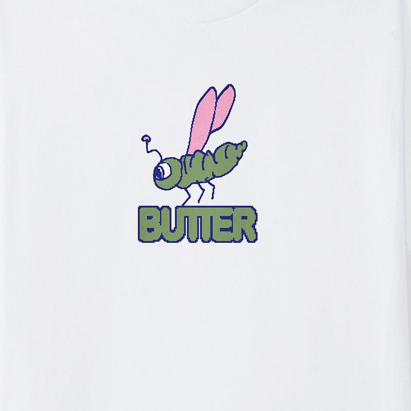 Butter Goods Dragonfly T-Shirt White