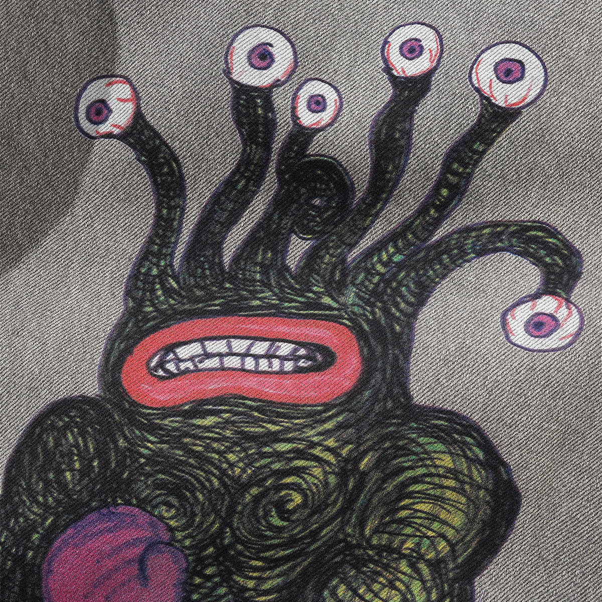 Butter Goods x Daniel Johnston Boxing Denim Jeans Washed Grey