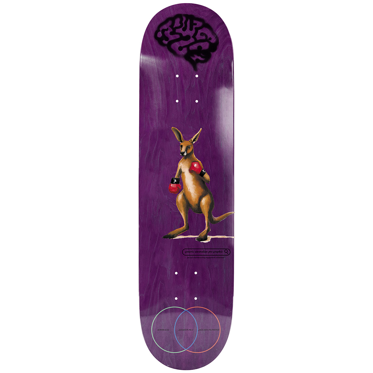 Jacuzzi Jackson Pilz IQ EX7 Skateboard Deck 8.5