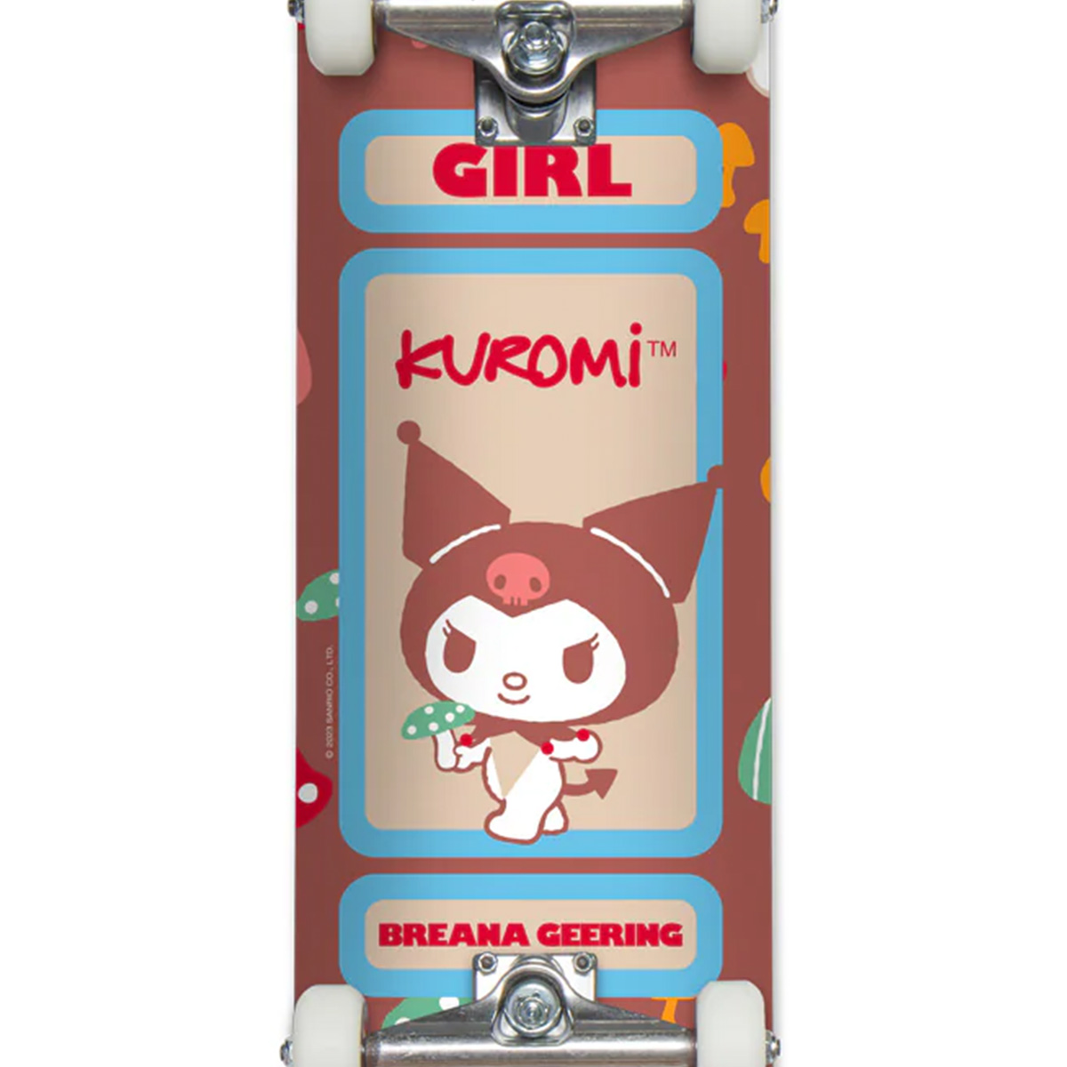 Girl Geering Kuromi Complete Skateboard 8.0 Girl Geering Kuromi Complete Skateboard 8.0