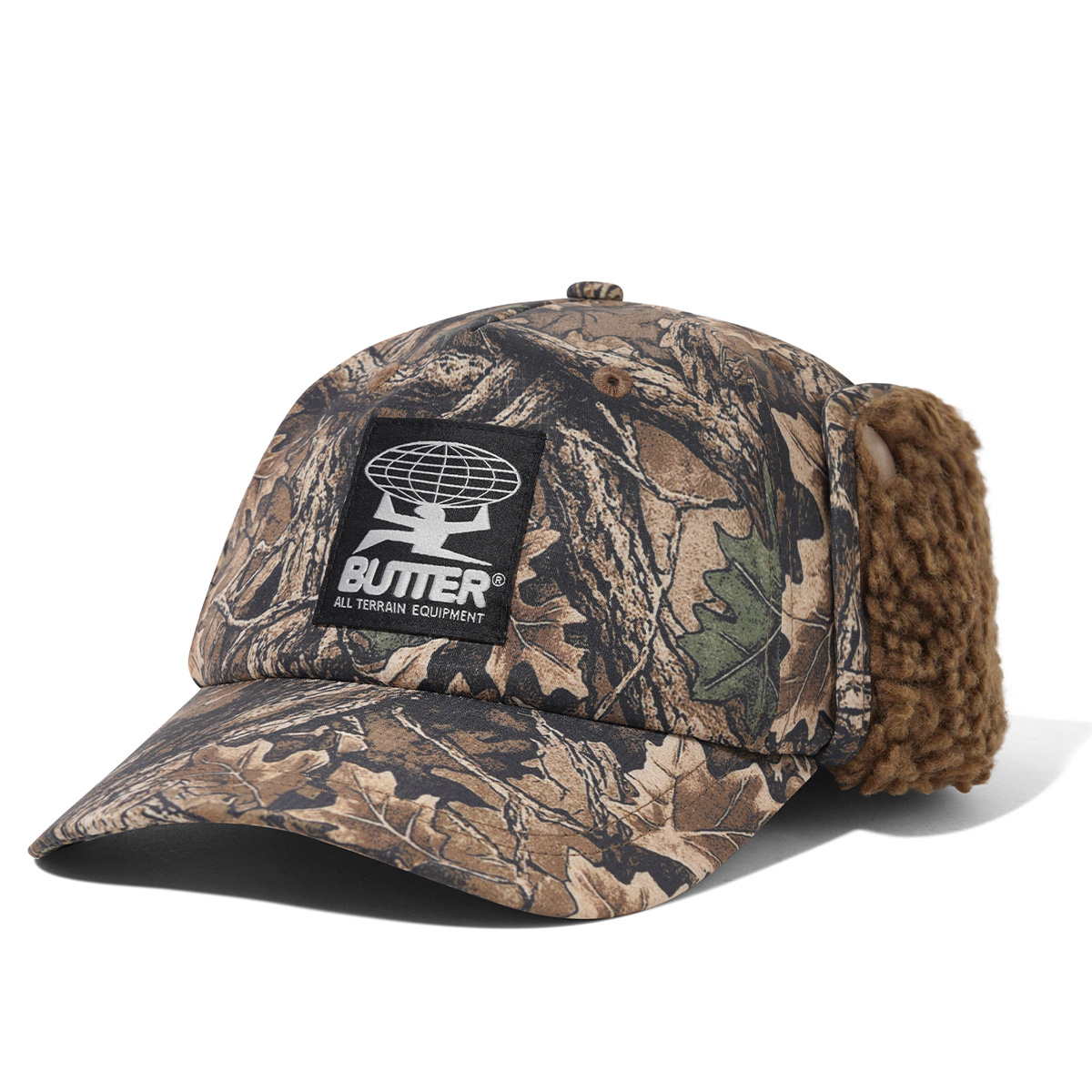 Butter Goods All Terrain 5 Panel Cap Forest Camo