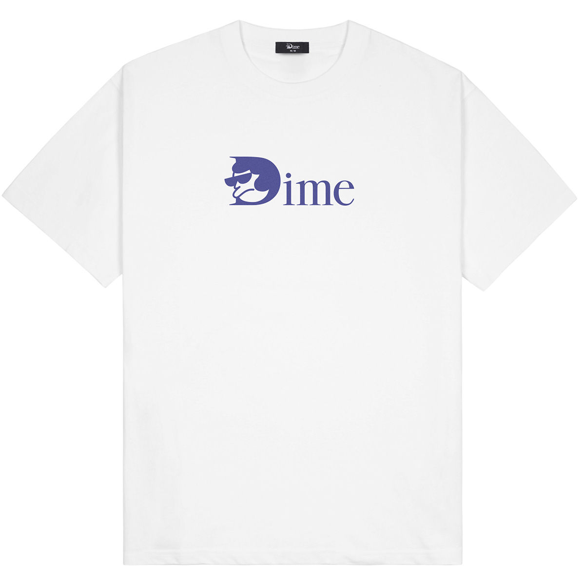 Dime Classic Grip T-shirt White Dime Classic Grip T-shirt White