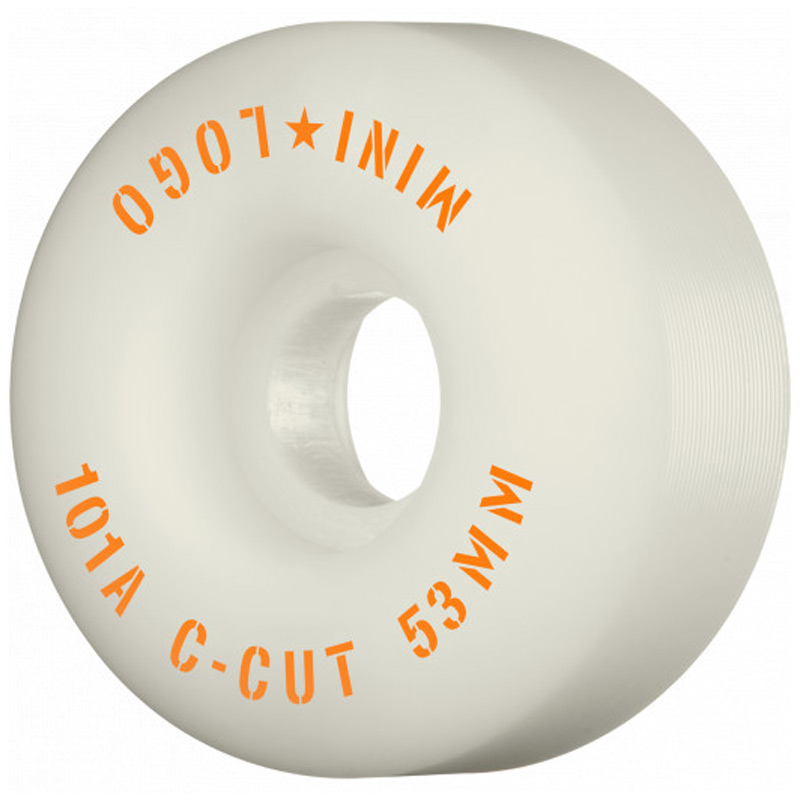 Mini Logo C-Cut-2 Wheels 101A White 53mm