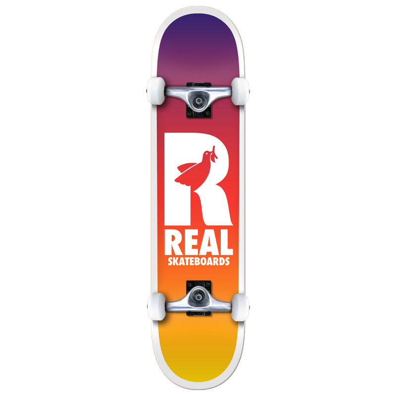 Real Be Free Fades XL Complete Skateboard 8.25 Real Be Free Fades XL Complete Skateboard 8.25
