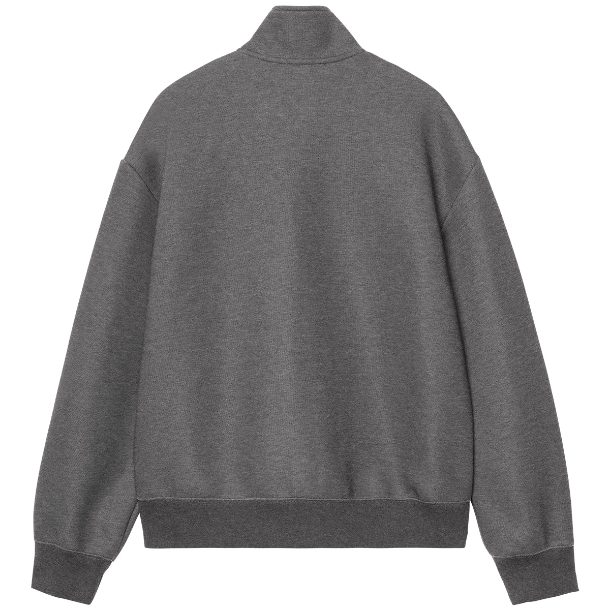 Carhartt WIP Alda Zip Sweater Jacket Grey Heather/White 