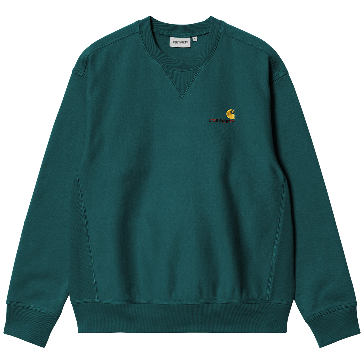 Carhartt WIP American Script Sweater Malachite Carhartt WIP American Script Sweater Malachite