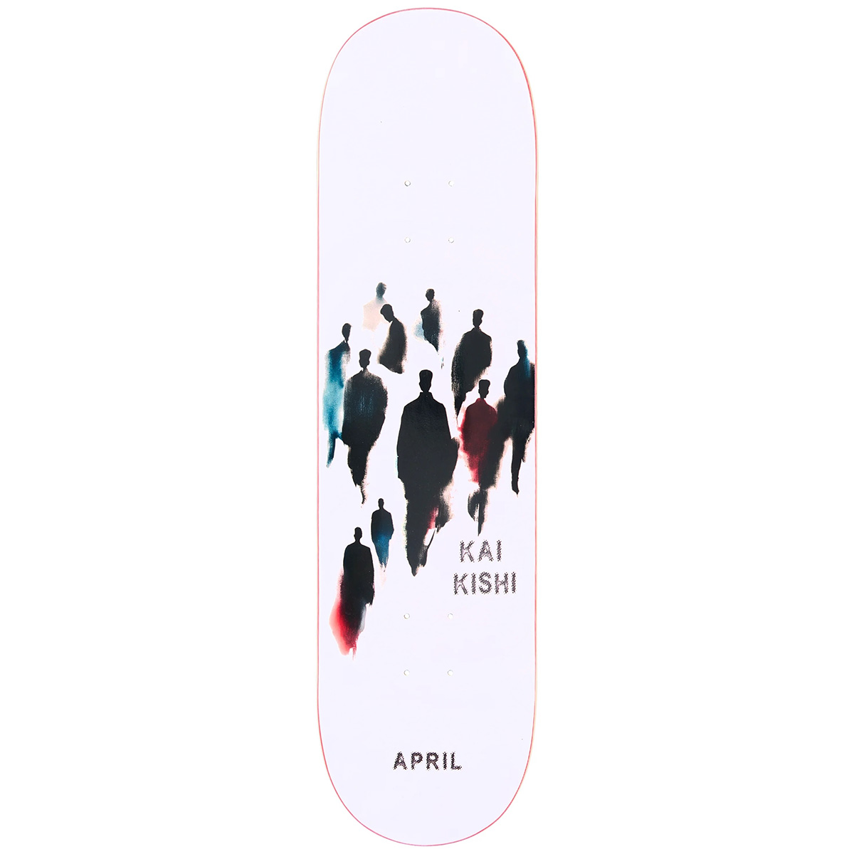 April Kai Kishi Figures Skateboard Deck 8.25