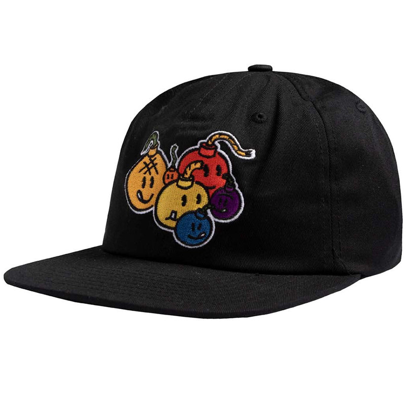 The Hundreds Froots Snapback Cap Black The Hundreds Froots Snapback Cap Black